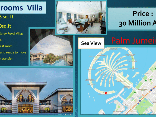 Luxury 5-Bedroom Lagoon Villa in Palm Jumeirah