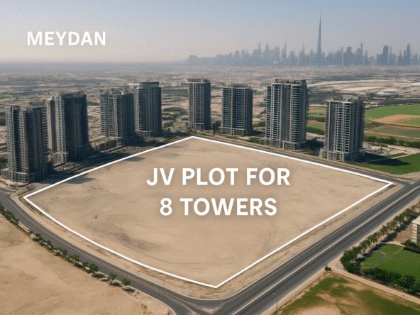 8 to 9 Luxury Residential Towers Joint Venture in Meydan Dubai
