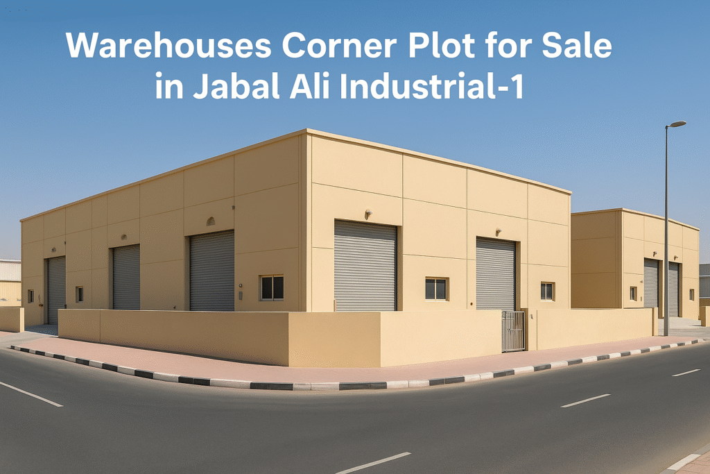 Warehouses Corner Plot for Sale in Jabel Ali Industrial-1