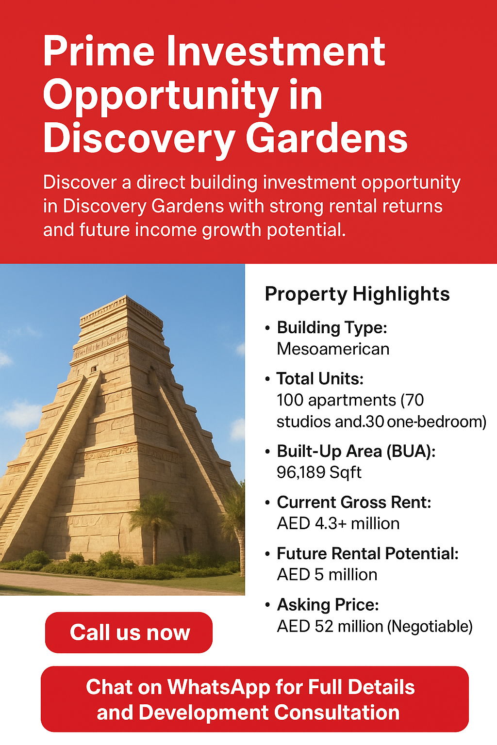 Prime Investment Opportunity in Discovery Gardens