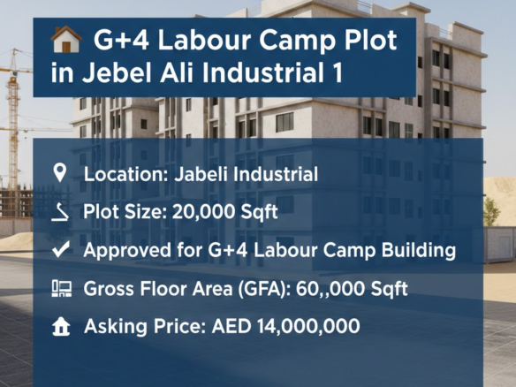 G+4 Labour Camp Plot in Jebel Ali Industrial 1
