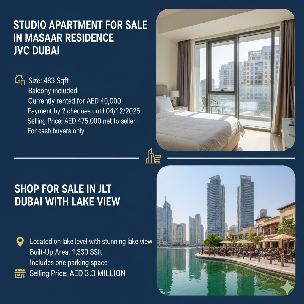 Studio Apartment for Sale in Masaar Residence JVC Dubai Studio Apartment for Sale in Masaar Residence JVC Dubai
