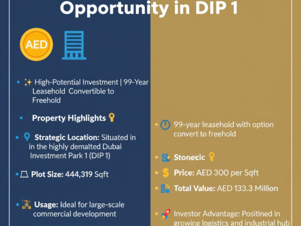 Prime Commercial Land Opportunity in DIP 1