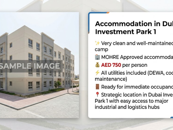 Accommodation in Dubai Investment Park 1