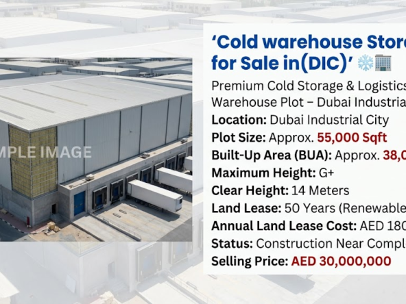 Cold warehouse Storage for Sale in(DIC)