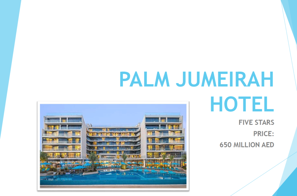 255 Keys | Luxury  Resort Palm Jumeirah 5 Star Hotel for Sale