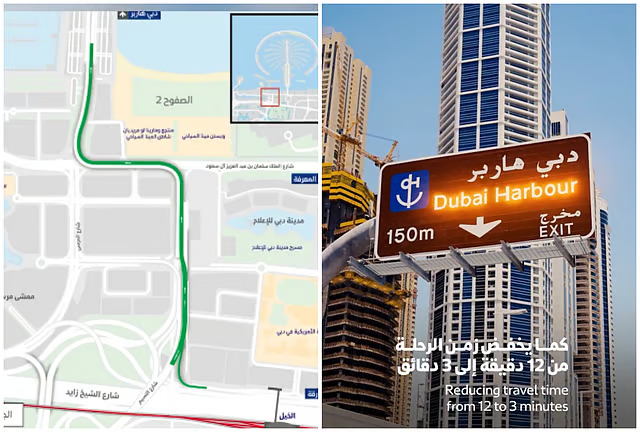 RTA Opens New Sheikh Zayed Road Bridge, Cutting Travel Time to Dubai Harbour to 3 Minutes