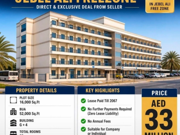 93 Rooms LABOUR CAMP FOR SALE – JEBEL ALI FREEZONE