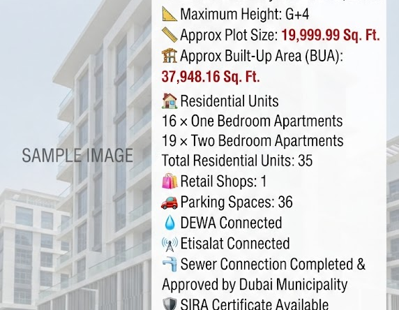 Building for Sale G+4 | Al Meydan Avenue | AED 57 Million