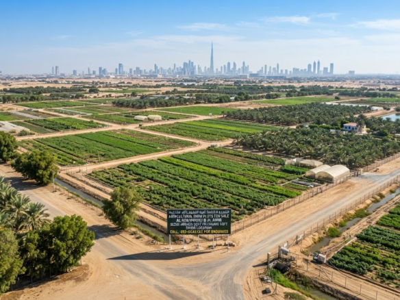 Agricultural Farm Plots for Sale in Dubai (Khawaneej & Al Awir)
