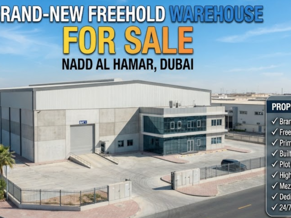 Brand-New Freehold Warehouse for Sale | Nadd Al Hamar, Dubai