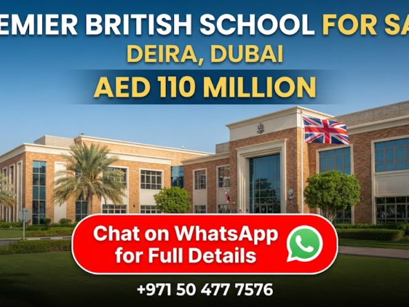 British School for Sale in Deira, Dubai | AED 110 Million