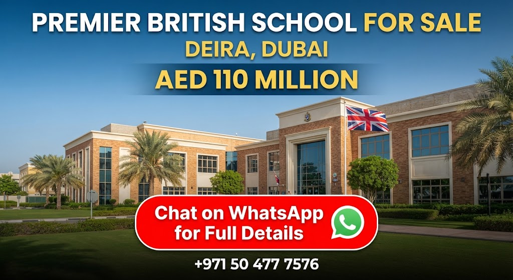 British School for Sale in Deira, Dubai | AED 110 Million