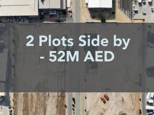 2 G+4 Plots For Sale | Jebel Ali Industrial First Dubai side by side