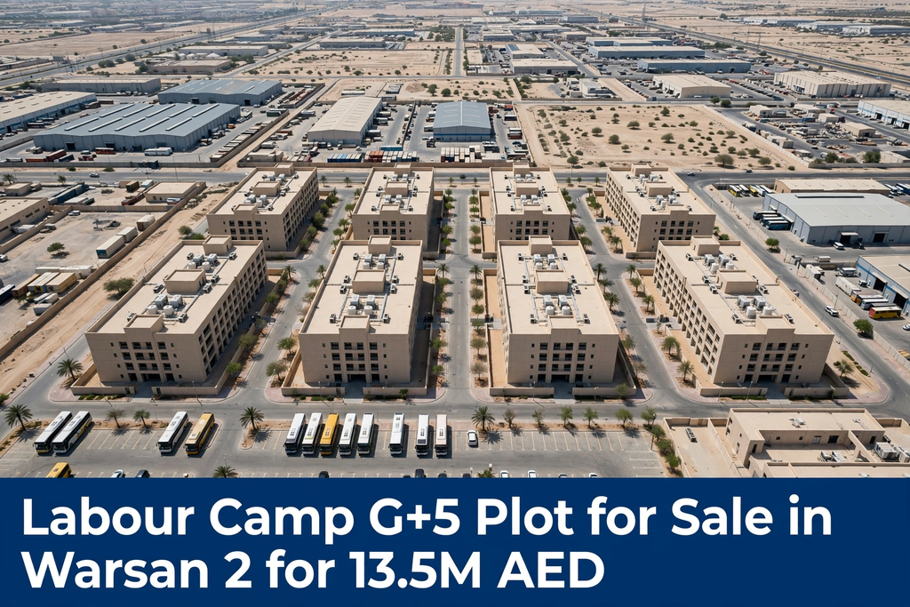 Labour Camp G+5 Plot for Sale in Warsan 2