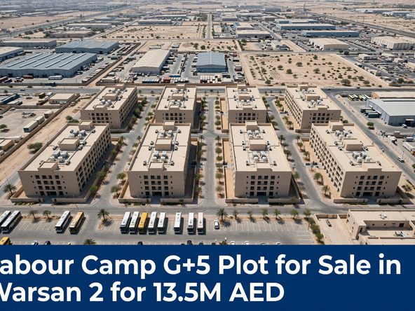Labour Camp G+5 Plot for Sale in Warsan 2