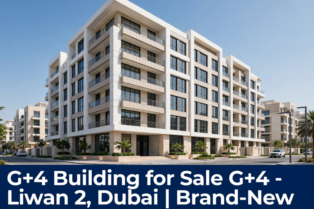 G+4 Building for Sale G+4 – Liwan 2, Dubai | Brand-New