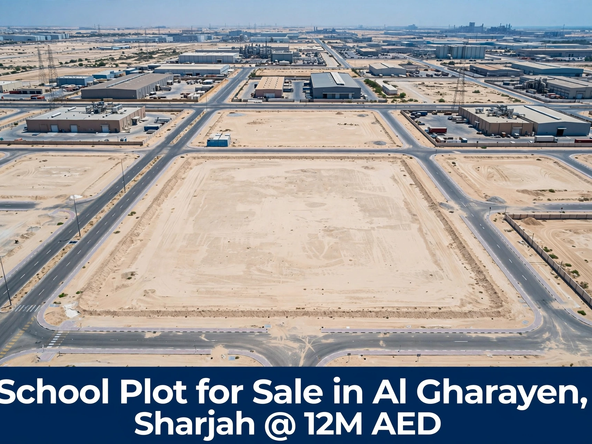 School Plot for Sale in Al Gharayen, Sharjah