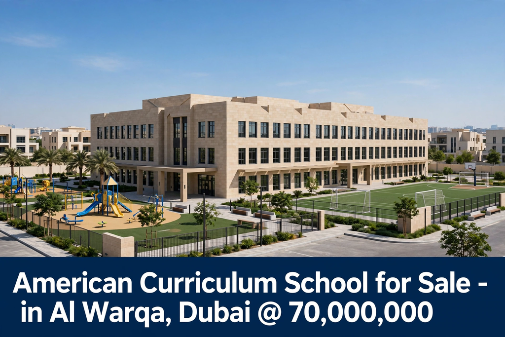 American Curriculum School for Sale – in Al Warqa, Dubai