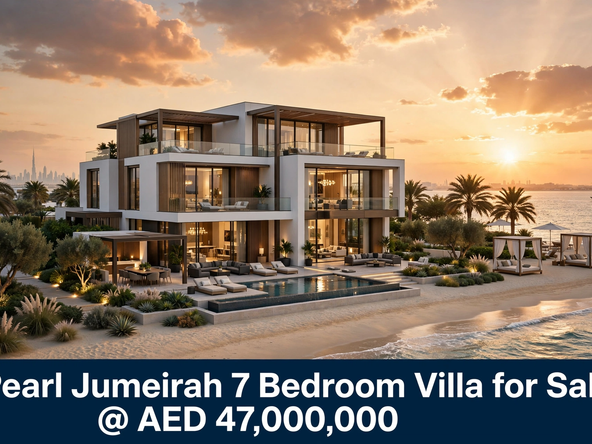 Pearl Jumeirah 7 Bedroom Villa for Sale