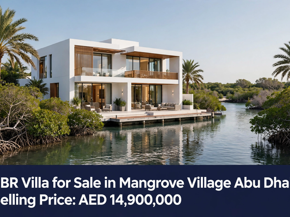 5BR Villa for Sale in Mangrove Village Abu Dhabi