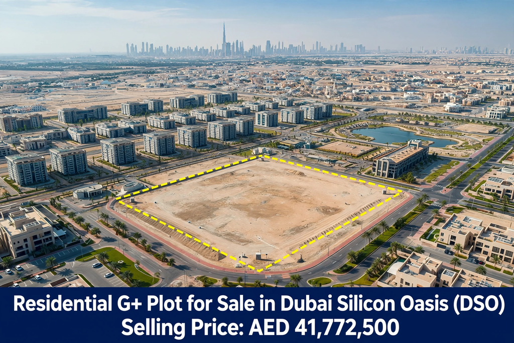 Residential G+ Plot for Sale in Dubai Silicon Oasis (DSO)