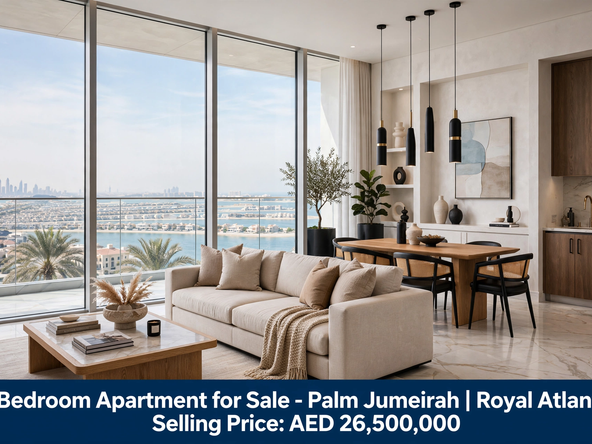 2-Bedroom Apartment for Sale – Palm Jumeirah | Royal Atlantis