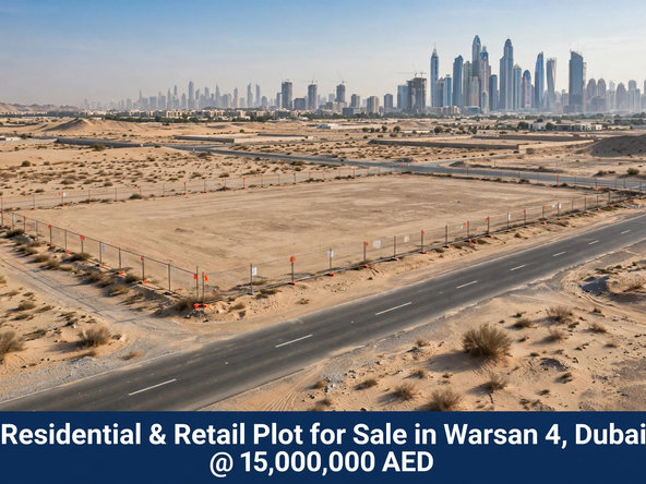 Residential & Retail Plot for Sale in Warsan 4, Dubai