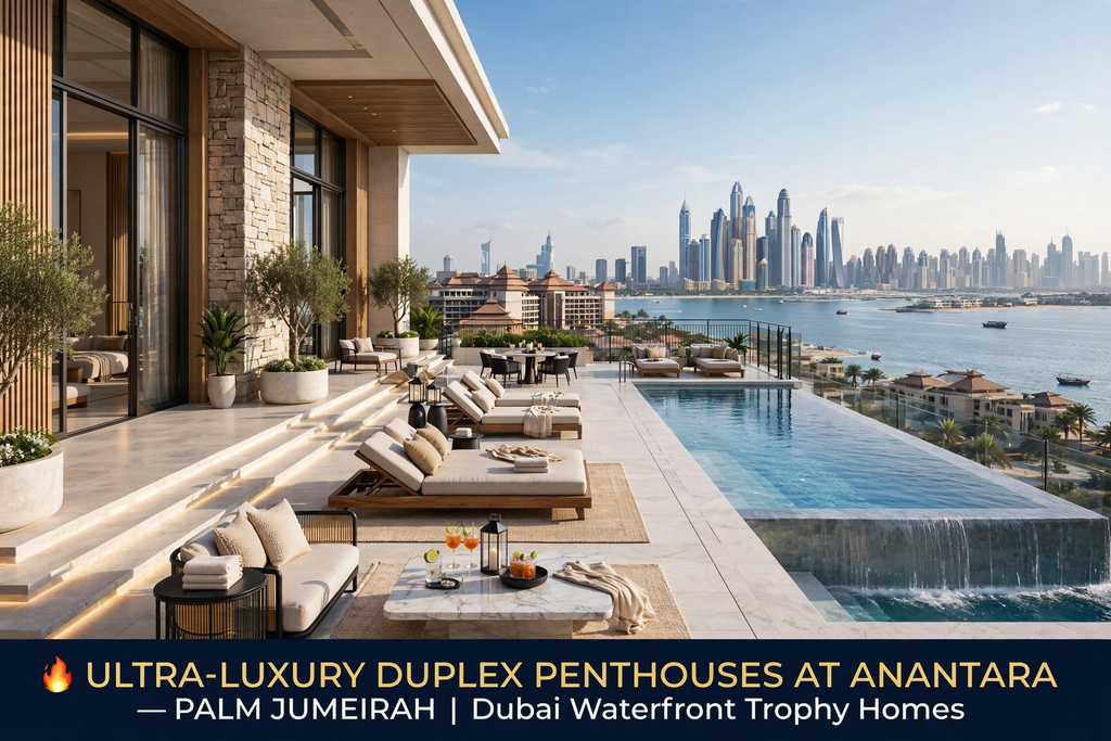 🔥 ULTRA-LUXURY DUPLEX PENTHOUSES AT ANANTARA — PALM JUMEIRAH | Dubai Waterfront Trophy Homes