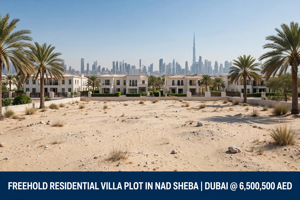 🔥 NAD AL SHEBA GARDENS – PHASE 1 | FREEHOLD RESIDENTIAL PLOT IN DUBAI