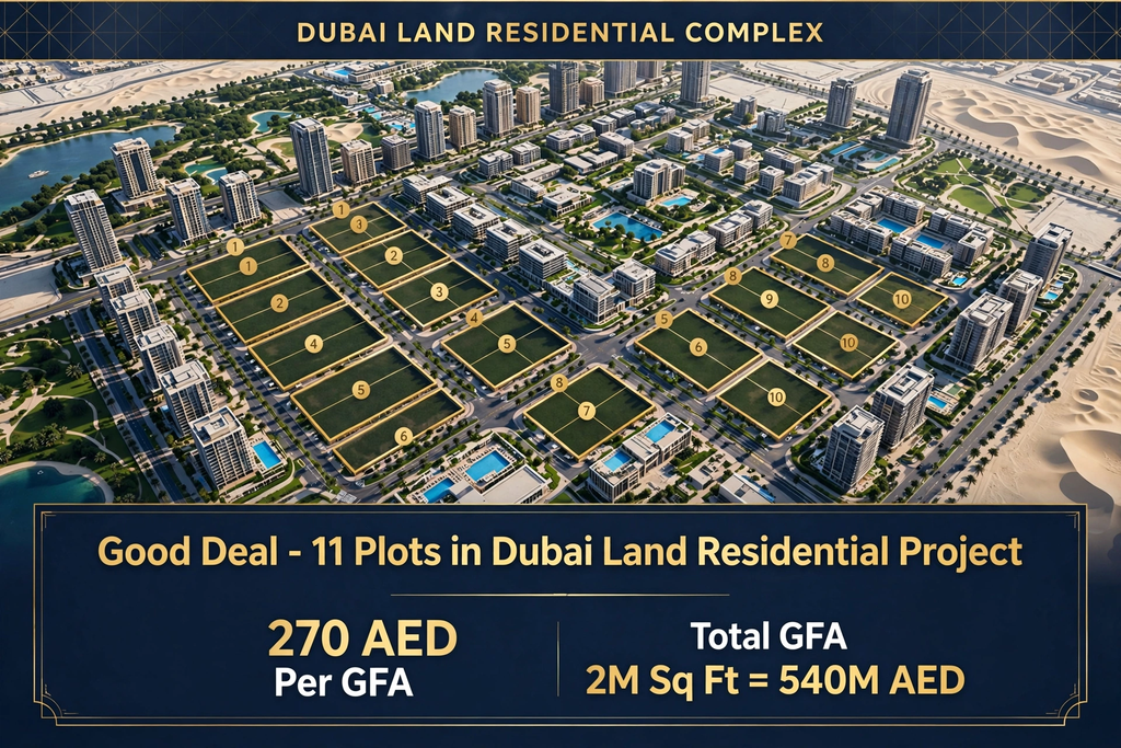 Dubai Land Residential Plots for Sale – 11-Plot