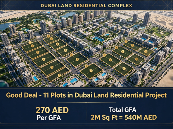 Dubai Land Residential Plots for Sale – 11-Plot