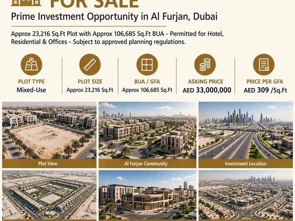 mixed use Plot in Al Furjan for Sale