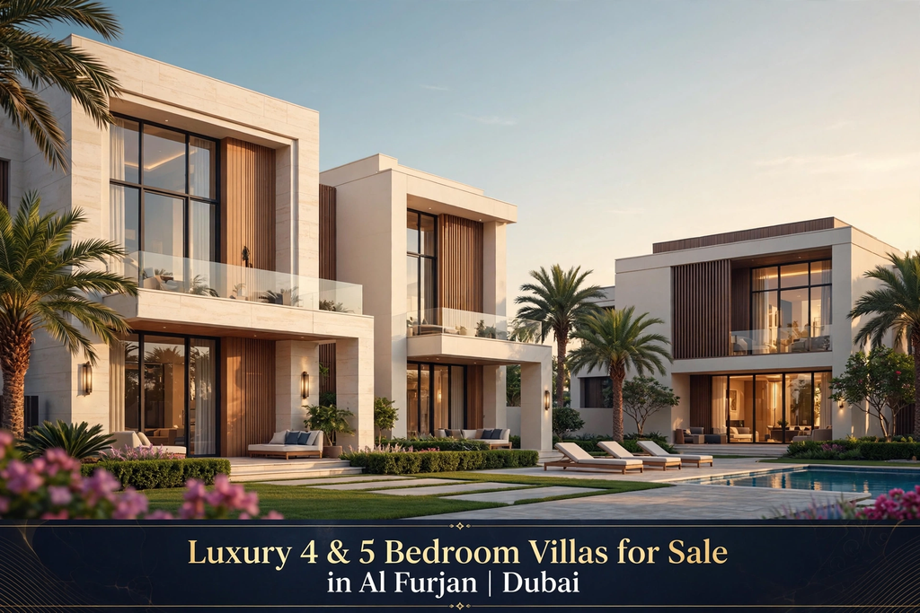 Luxury 4 & 5 Bedroom Villas for Sale in Al Furjan | Dubai