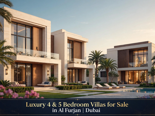 Luxury 4 & 5 Bedroom Villas for Sale in Al Furjan | Dubai